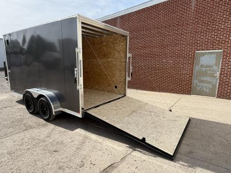 New 2027 R&M Manufacturing 7X14X84 Contractor Cargo / Enclosed Trailer
