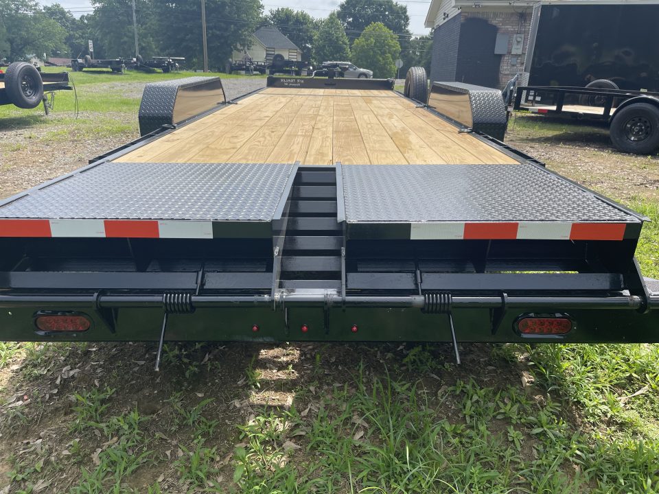 New 2026 B/R Trailers 24' 14K Mega Ramps Equipment Trailer