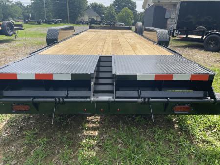 New 2026 B/R Trailers 24' 14K Mega Ramps Equipment Trailer