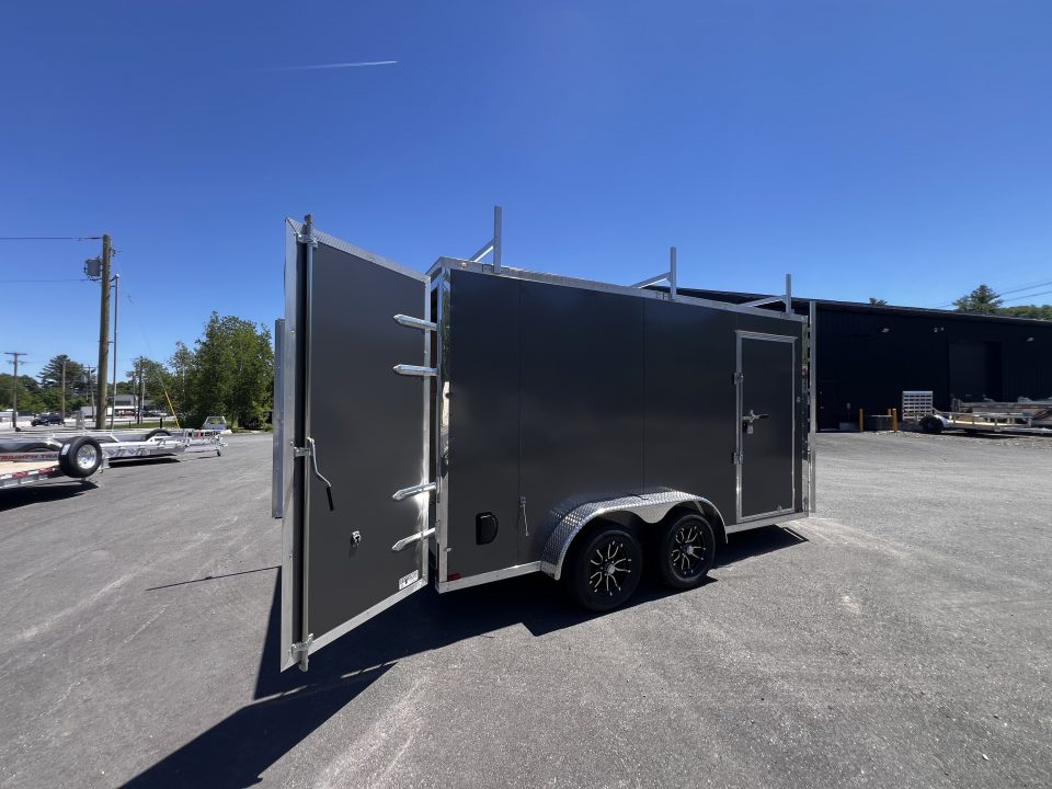 New 2026 Spartan 7X14 +2ft V-nose /7' interior height / .080 Polycore/ Contractor Package / Walkable-Roof- 7000GVW