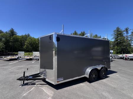 New 2026 Spartan 7X14 +2ft V-nose /7' interior height / .080 Polycore/ Contractor Package / Walkable-Roof- 7000GVW