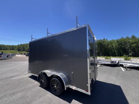 New 2026 Spartan 7X14 +2ft V-nose /7' interior height / .080 Polycore/ Contractor Package / Walkable-Roof- 7000GVW
