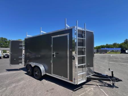 New 2026 Spartan 7X14 +2ft V-nose /7' interior height / .080 Polycore/ Contractor Package / Walkable-Roof- 7000GVW