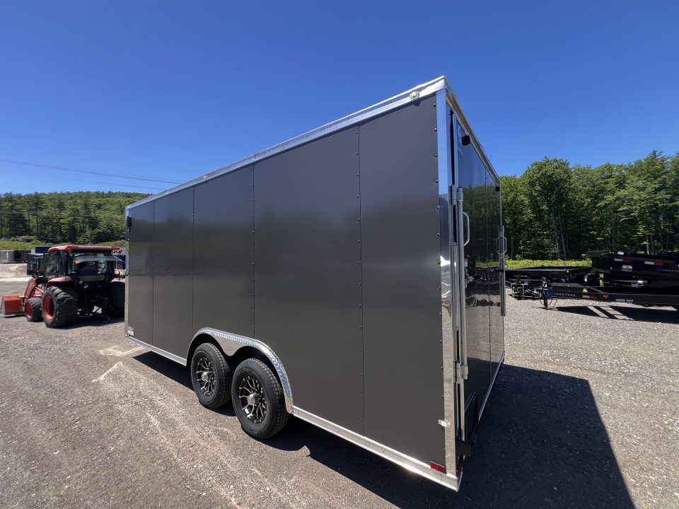 New 2026 Spartan 8.5x18+2ft V-nose/ 7' interior height / Ext. Tongue/ Polycore Exterior - 9990GVW