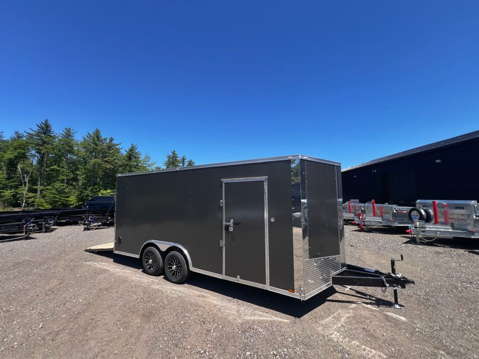 New 2026 Spartan 8.5x18+2ft V-nose/ 7' interior height / Ext. Tongue/ Polycore Exterior - 9990GVW