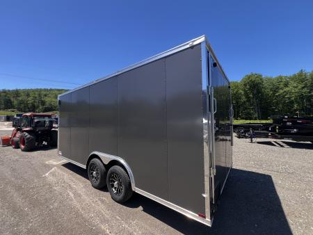 New 2026 Spartan 8.5x18+2ft V-nose/ 7' interior height / Ext. Tongue/ Polycore Exterior - 9990GVW