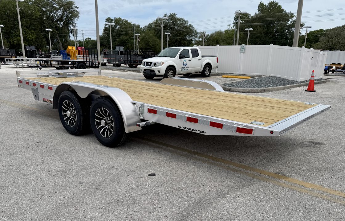 New 2026 H&H Trailers 82x18 10K Speed Loader Car Hauler