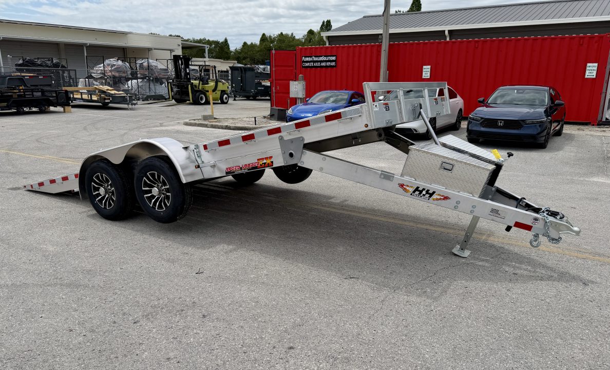 New 2026 H&H Trailers 82x18 10K Speed Loader Car Hauler