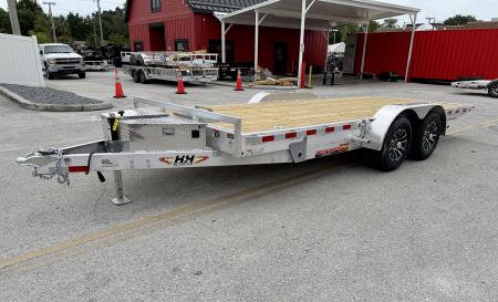 New 2026 H&H Trailers 82x18 10K Speed Loader Car Hauler