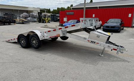 New 2026 H&H Trailers 82x18 10K Speed Loader Car Hauler