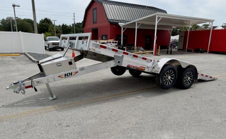 New 2026 H&H Trailers 82x18 10K Speed Loader Car Hauler