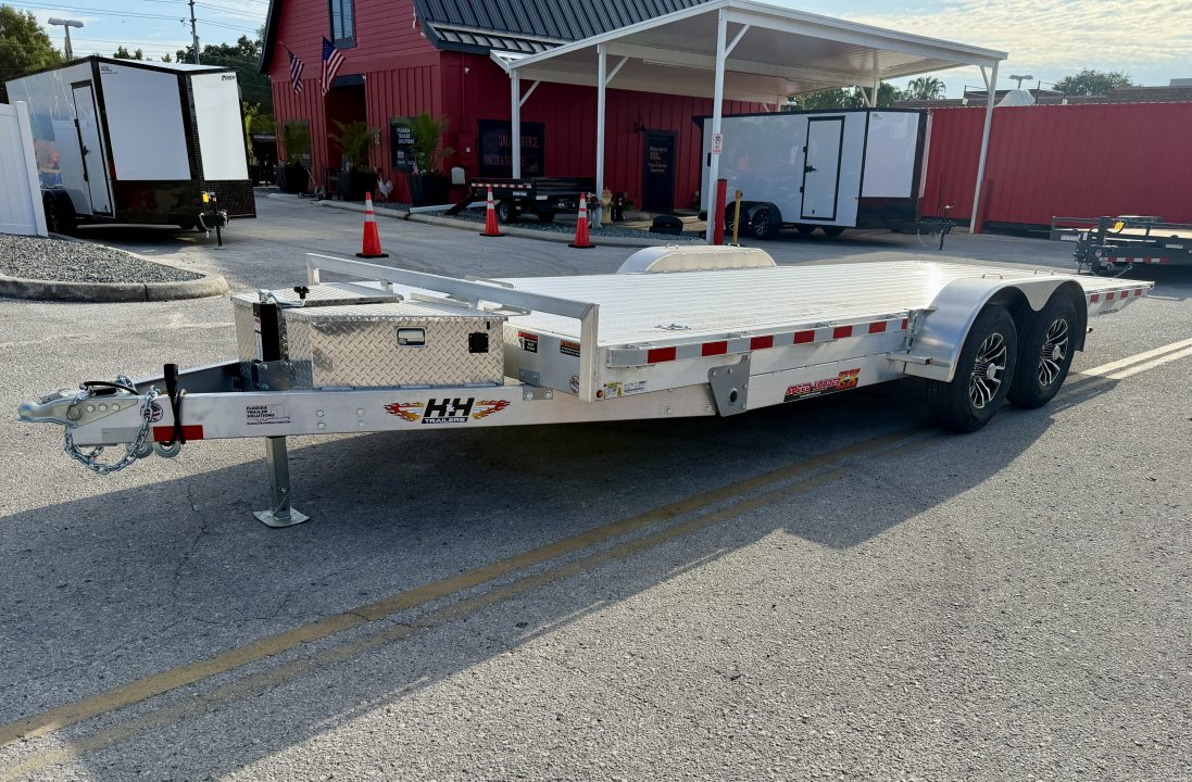 New 2026 H&H Trailers H-EXA20-100 82x20 10K Speed Loader Car Hauler