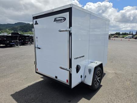 New 2026 Formula 5x8 Enclosed Trailer w/ Aluminum Rims 3K GVWR