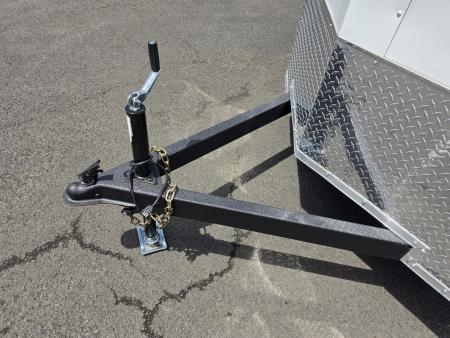 New 2026 Formula 5x8 Enclosed Trailer w/ Aluminum Rims 3K GVWR