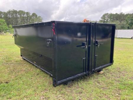 New 2026 Texas Pride Trailers 15yrd Roll-Off Container Dump Bin