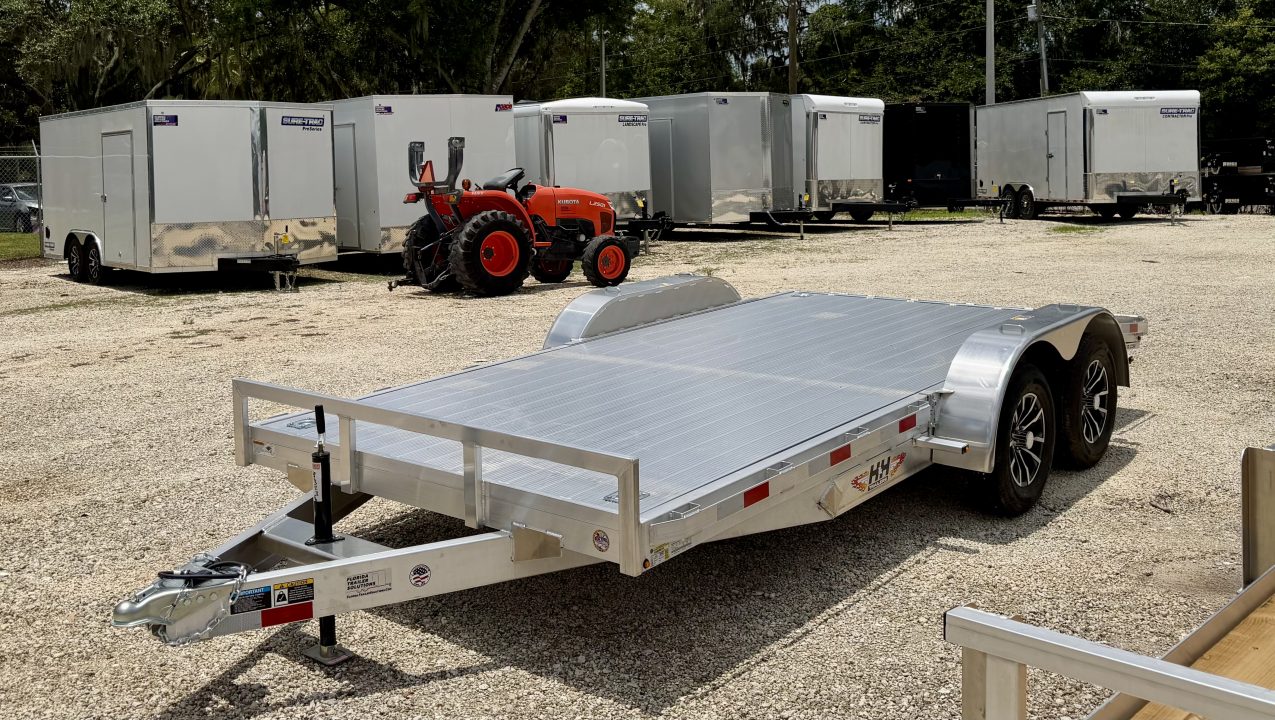 New 2026 H&H Trailers 7x16(14+2) 7K Car Hauler