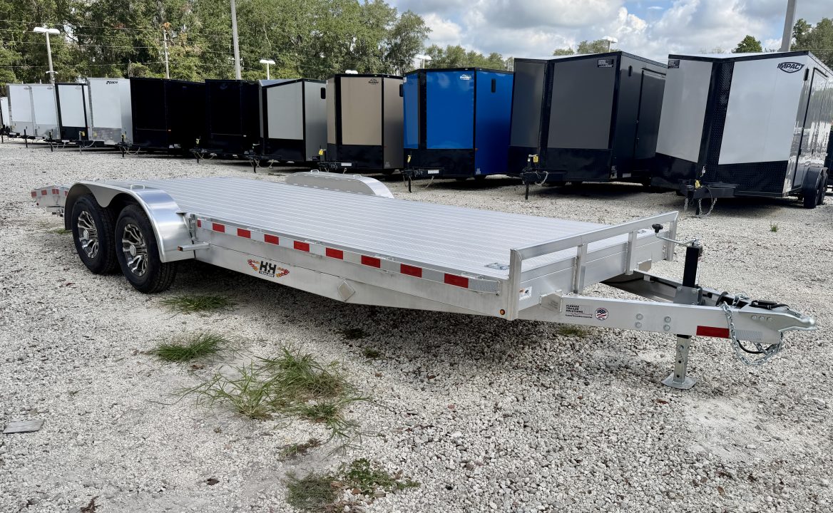 New 2026 H&H Trailers 82X18+2 10K Car Hauler