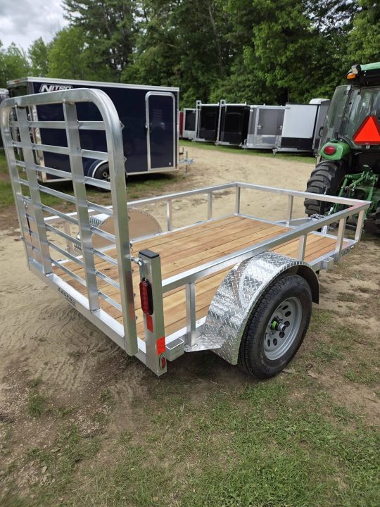 New 2027 Legend Trailers 5x8 aluminum utility trailer with rear gate Utility Trailer