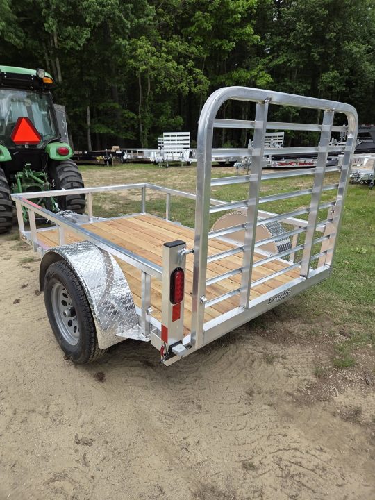 New 2027 Legend Trailers 5x8 aluminum utility trailer with rear gate Utility Trailer