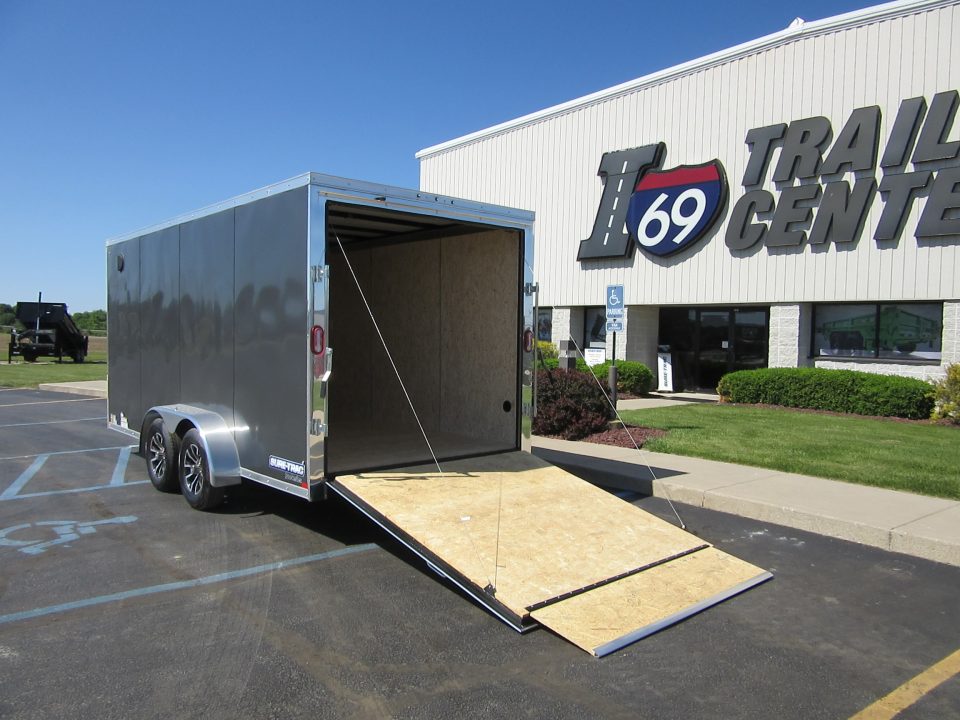 New 2026 Sure-Trac 7 x 16 STW8416TA Cargo / Enclosed Trailer 7K