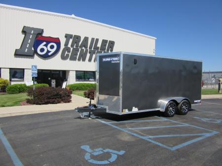 New 2026 Sure-Trac 7 x 16 STW8416TA Cargo / Enclosed Trailer 7K