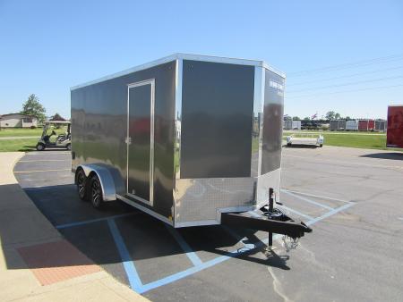 New 2026 Sure-Trac 7 x 16 STW8416TA Cargo / Enclosed Trailer 7K