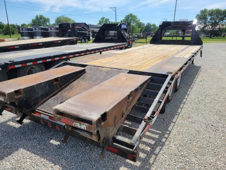 Used 2014 Sure-Trac 8.5x20+5 Gooseneck Equipment Trailer