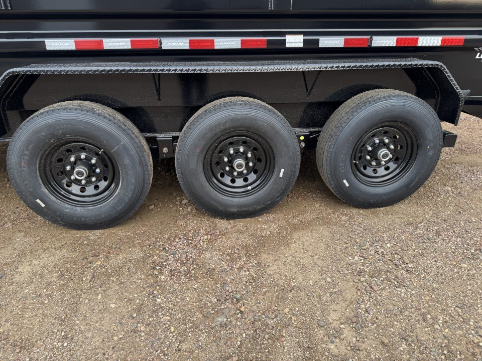New 2027 PJ Trailers 16' DL Triple Axle Gooseneck Dump Trailer