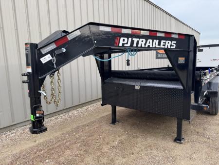 New 2027 PJ Trailers 16' DL Triple Axle Gooseneck Dump Trailer