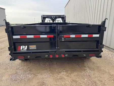 New 2027 PJ Trailers 16' DL Triple Axle Gooseneck Dump Trailer