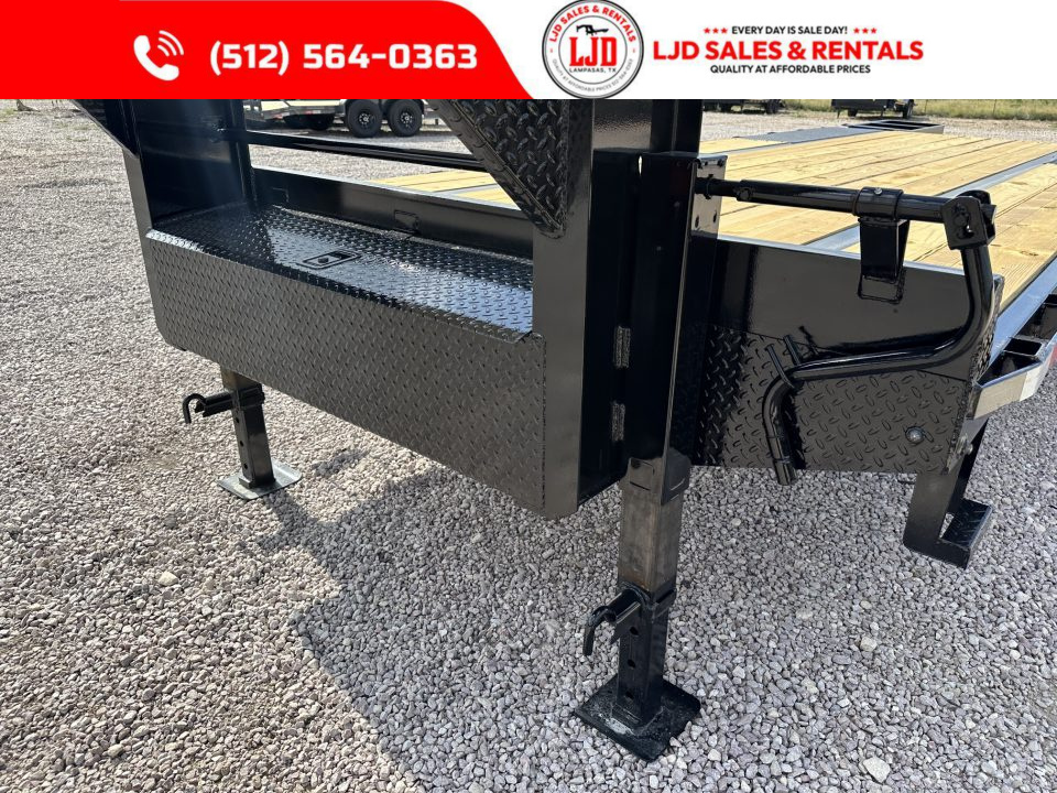 New 2026 Texas Pride 102" X 25' Deckover Trailer 14K GVWR