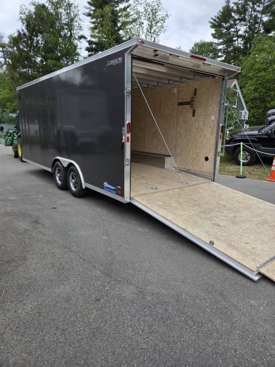 New 2027 Legend Trailers 8.5x20 9990lb gvwr extra height aluminum car hauler Car / Racing Trailer