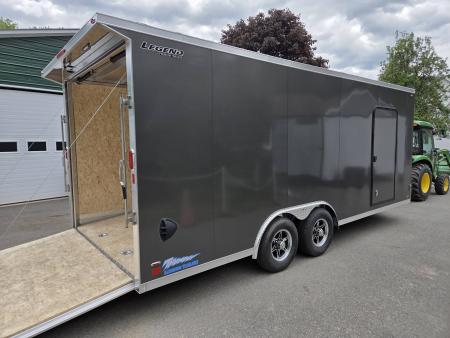 New 2027 Legend Trailers 8.5x20 9990lb gvwr extra height aluminum car hauler Car / Racing Trailer