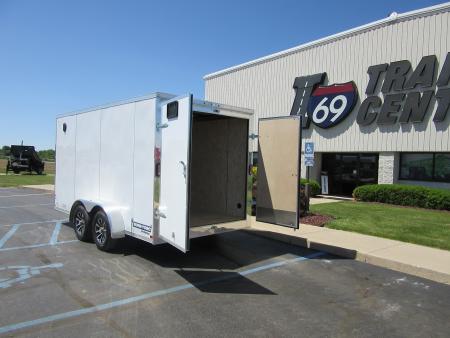 New 2026 Sure-Trac 7 x 14 STW8414TA Cargo / Enclosed Trailer 7K / Rear Double Door