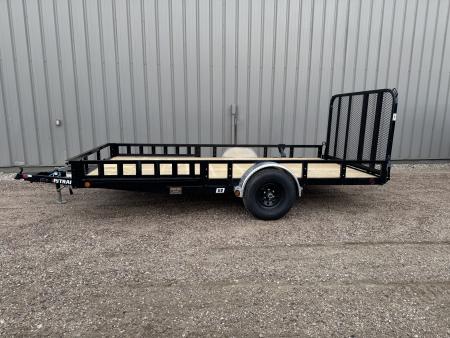 New 2027 PJ Trailers 14' ATV Utility U8 5K Axle Utility Trailer
