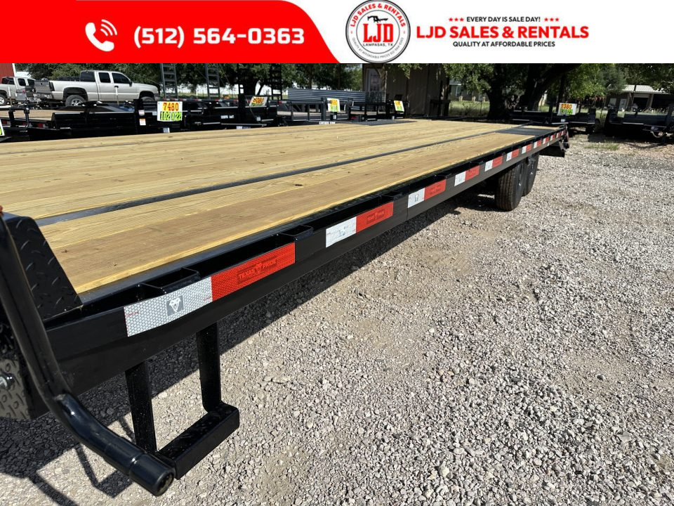 New 2026 Texas Pride - 102" X 30' Gooseneck Deckover Trailer - 16K GVWR