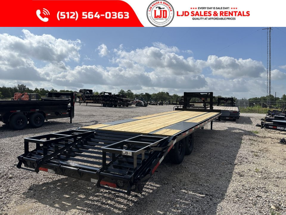 New 2026 Texas Pride - 102" X 30' Gooseneck Deckover Trailer - 16K GVWR