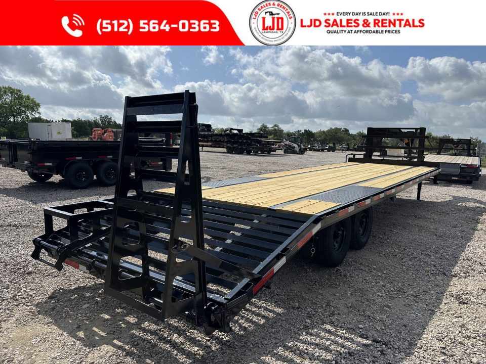 New 2026 Texas Pride - 102" X 30' Gooseneck Deckover Trailer - 16K GVWR