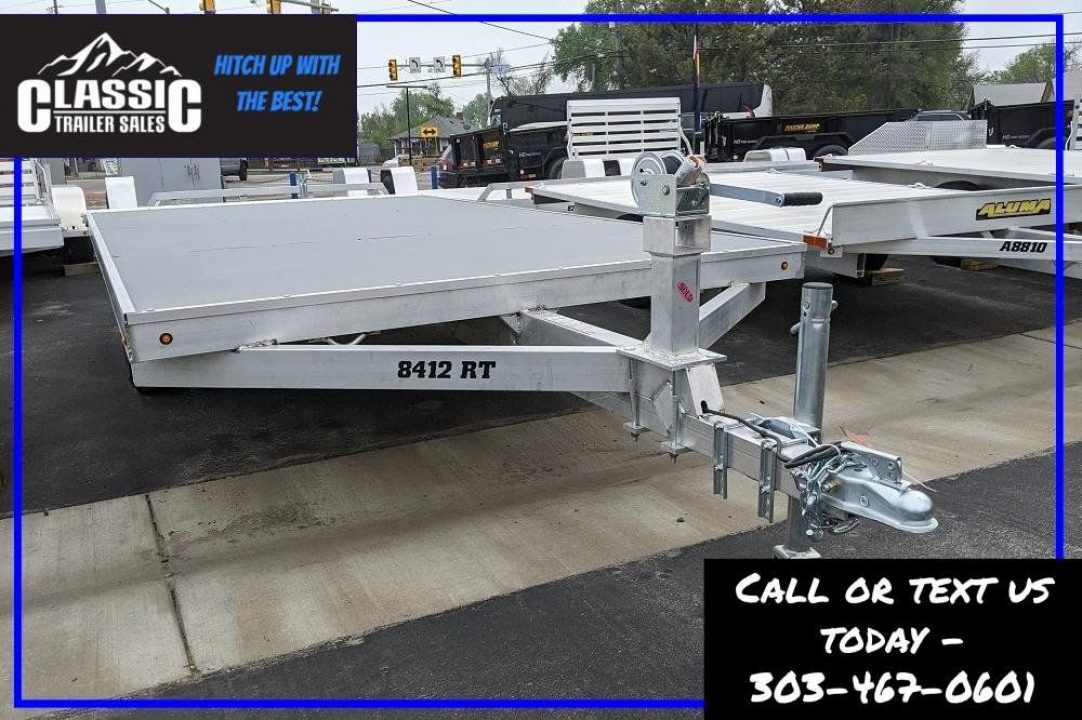 New 2027 Aluma 8412RT Raft Trailer