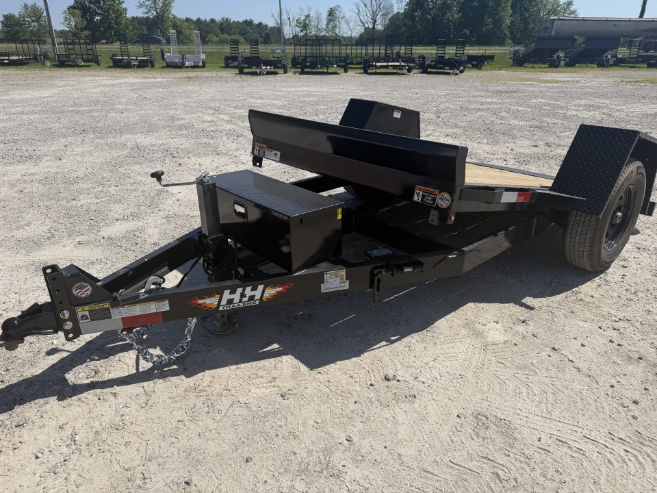 New 2026 H&H Trailers 62x10 Tilt Trailer