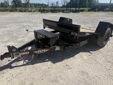 New 2026 H&H Trailers 62x10 Tilt Trailer