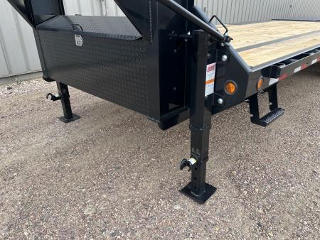 New 2027 PJ Trailers 25' Quest LQ Gooseneck Flatbed Trailer