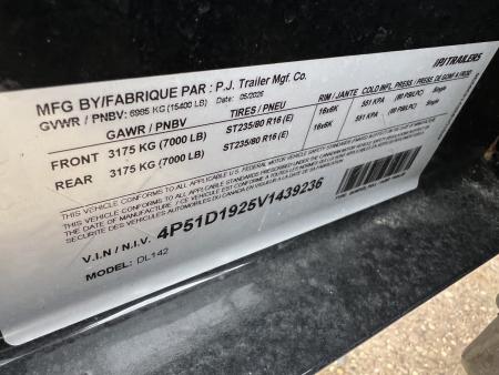 New 2027 PJ Trailers 14 DL Dump Trailer