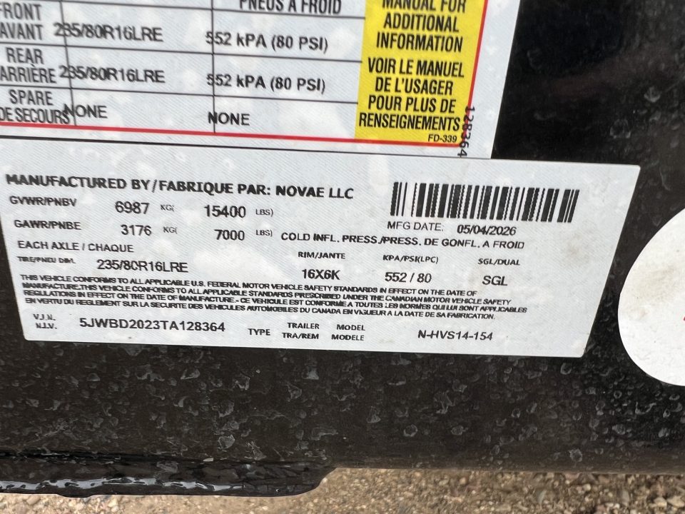 New 2026 Midsota 14 Dump Trailer