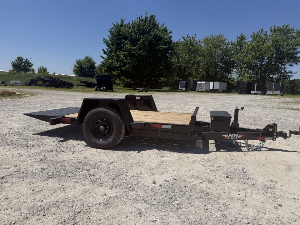 New 2026 H&H Trailers 62x10 Tilt Trailer