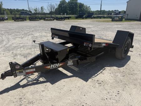 New 2026 H&H Trailers 62x10 Tilt Trailer