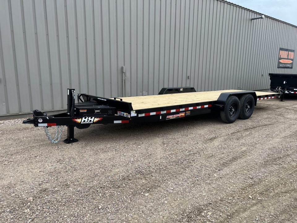 New 2026 H&H Trailers 24' Speed Loader Tilt Trailer
