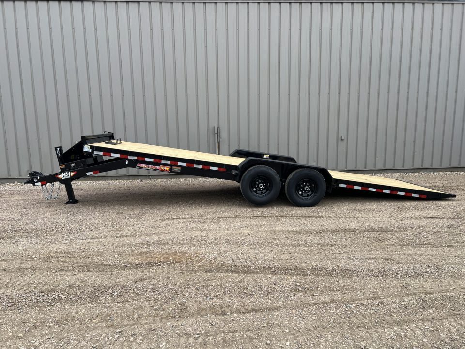 New 2026 H&H Trailers 24' Speed Loader Tilt Trailer