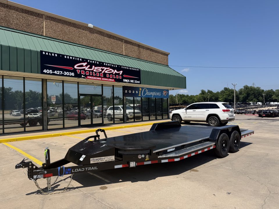 New #008362 2026 LOAD TRAIL CZ 22 X 83 TANDEM AXLE 10K STEEL FLOOR CAR HAULER W/ ALUMINUM TRIM PACKAGE