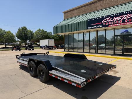 New #008362 2026 LOAD TRAIL CZ 22 X 83 TANDEM AXLE 10K STEEL FLOOR CAR HAULER W/ ALUMINUM TRIM PACKAGE